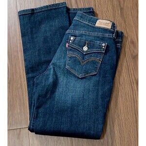 LEVI'S 505 Women's Mid-rise Straight Leg Jeans Size 28×30